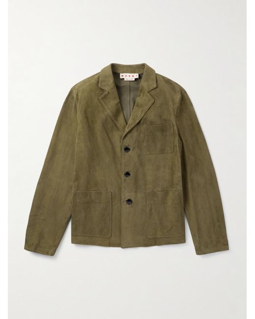Overshirt di Marni in Green da Uomo