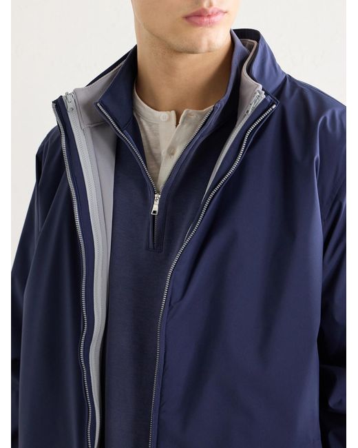 Peter Millar Blue Ryder Recycled-shell Jacket for men