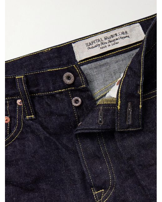 Kapital Blue Monkey Cisco Slim-Fit Jeans for men