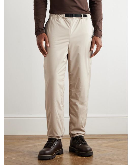 Loro Piana Natural Apo Tapered Buckled Logo-appliquéd Padded Ski Pants for men