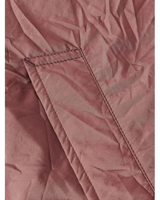 Our Legacy Red Slight Iridescent Shell Jacket for men