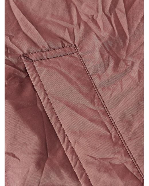 Our Legacy Red Slight Iridescent Shell Jacket for men