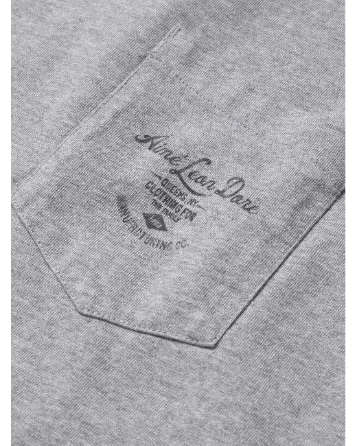 Aimé Leon Dore Gray Clothier Logo-Print Cotton-Jersey T-Shirt for men