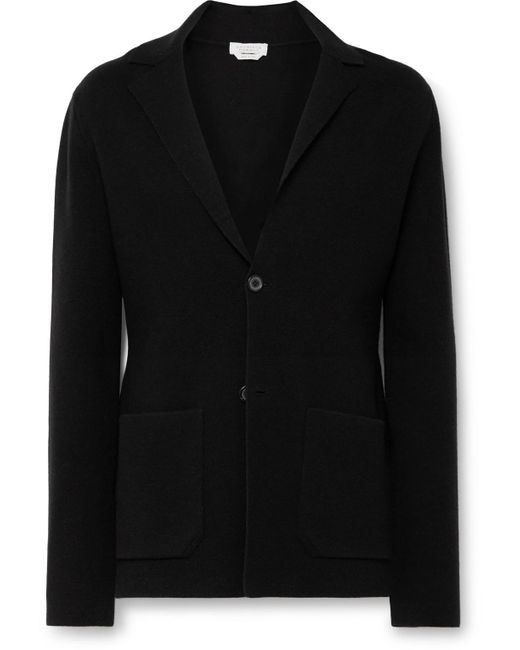 Gabriela Hearst Black Culkin Slim-fit Unstructrued Wool Blazer for men