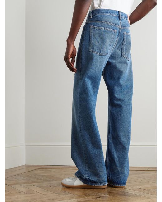 Jeans A Gamba Dritta 2021M di Acne in Blue da Uomo