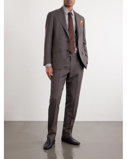 Thom Sweeney Gray Wool for men