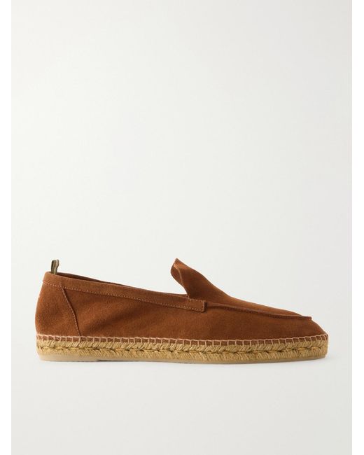 Castaner Brown Nino Suede Espadrilles for men