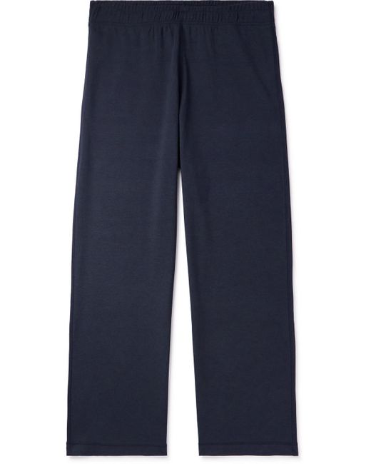 Our Legacy Blue Roman Olympic Straight-leg Stretch-jersey Trousers for men