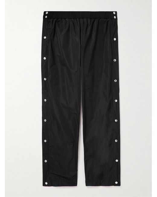 GALLERY DEPT. Black Rec Straight-Leg Shell Track Pants for men