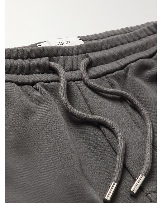 Mr P. Gray Cotton-jersey Shorts for men