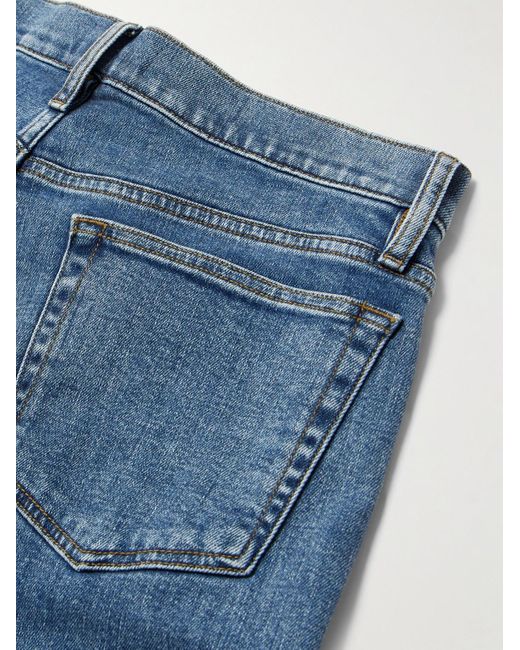 FRAME Blue L'Homme Slim-Fit Straight-Leg Jeans for men