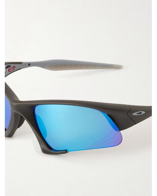 Oakley Blue Suture Jacket Acetate Sunglasses for men