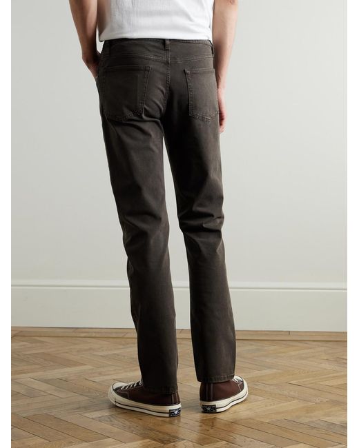 FRAME Gray The Modern Slim-Fit Straight-Leg Jeans for men