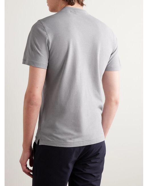 Slowear Gray Slim-Fit Icecotton T-Shirt for men