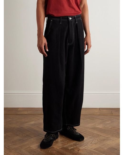 STORY mfg. Wonky-Wear Lush weit geschnittene in Black für Herren