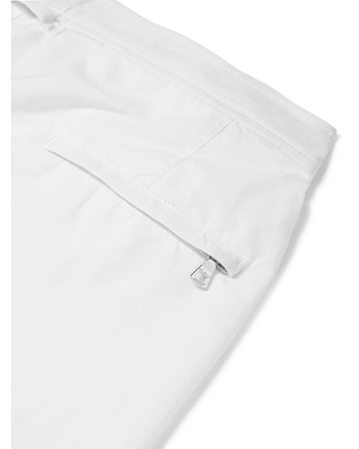 Orlebar Brown White Dane Long-Length Swim Shorts for men
