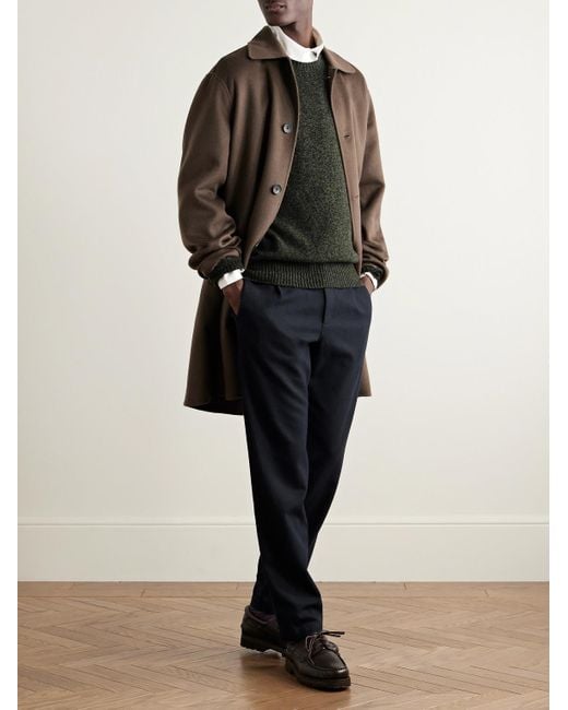 Hartford Green Wool Sweater for men