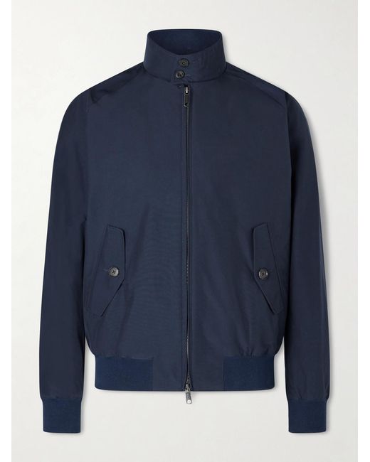 Baracuta Blue G9 Shell Harrington Jacket for men