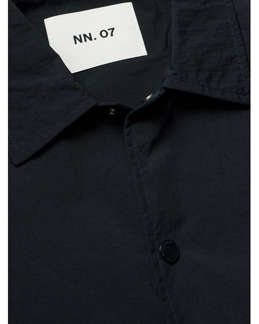 NN07 Blue Fenton 80039 Recycled-Shell Jacket for men