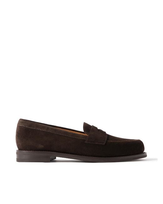 Men\'s Dark Brown Suede Slip-On Loafers by Morjas The Tassel Loafer – Brown Suede | Crafted by Hand | MORJAS main image 2