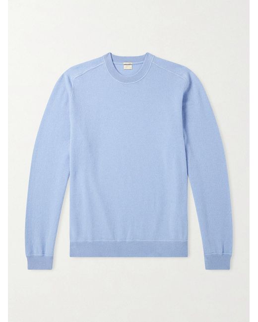Massimo Alba Blue Cashmere Sweater for men