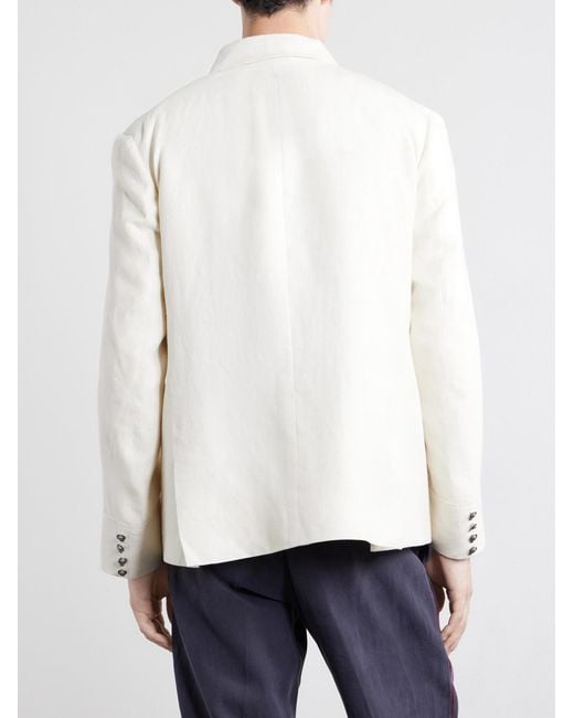 Enfants Riches Deprimes Natural Mao's Linen Blazer for men