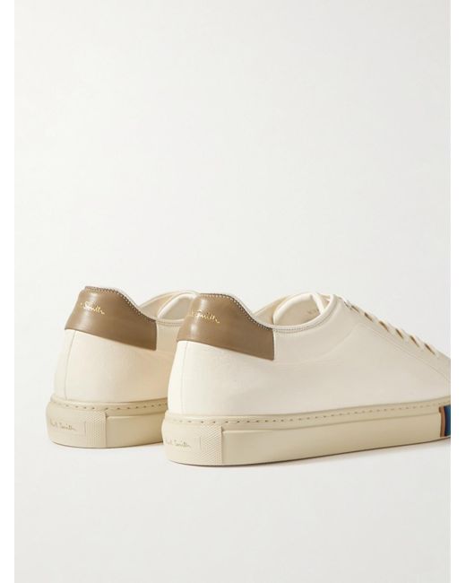 Paul Smith Natural Basso Leather Sneakers for men