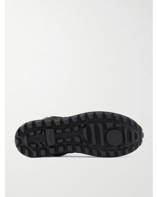 Sneakers alte in pelle di Maison Margiela in Black da Uomo