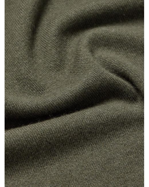 N.Peal Cashmere Green Stanley Tucci Cashmere Organic Sweater for men