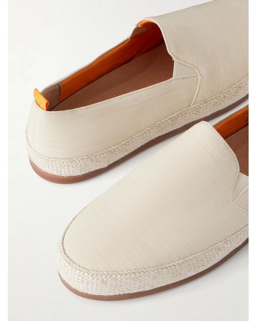 Mulo Natural Weekender Canvas Espadrilles for men
