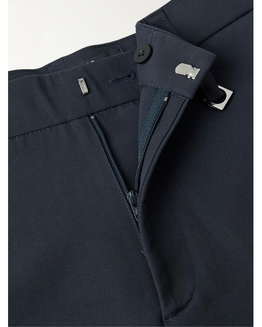 Jacquemus Blue Piccinni Wide-Leg Cotton-Blend Trousers for men