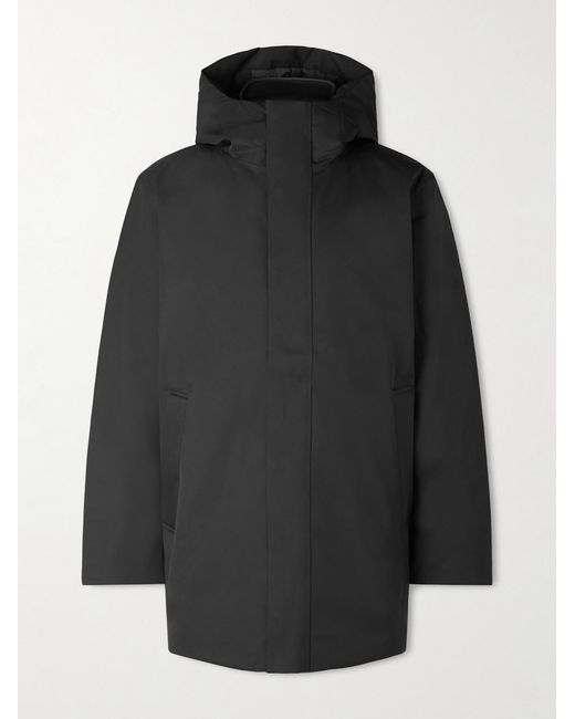NN07 Black Blake 8240 Padded Recycled-Twill Parka for men