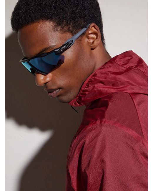 Oakley Blue Radar Ev Path D-Frame Acetate Sunglasses for men