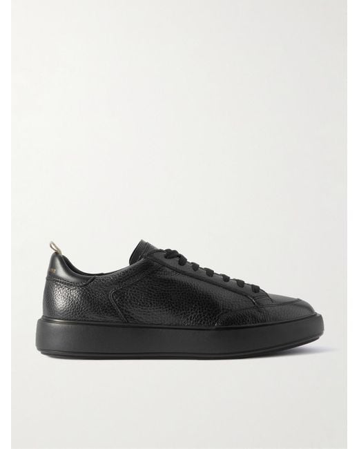 Officine Creative Sequel 001 Sneakers aus vollnarbigem Leder in Black für Herren