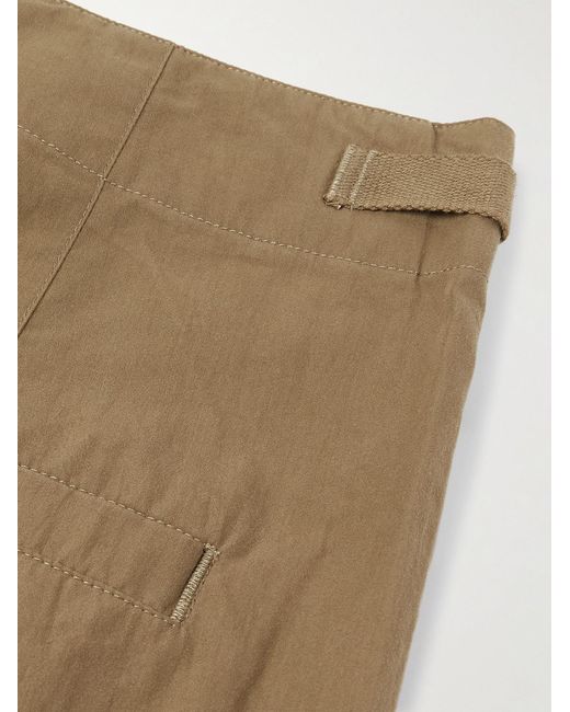 Isabel Marant Natural Deyann Tapered Cotton-blend Twill Trousers for men