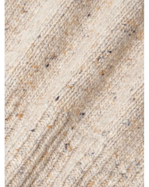 Hartford White Wool-blend Sweater for men