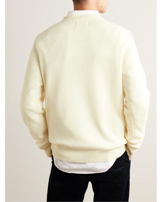 NN07 Natural Nigel 6585 Recycled Wool-blend Sweater for men