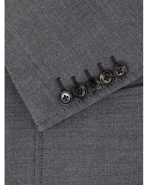 Tom Ford Gray Shelton Wool-Blend Blazer for men