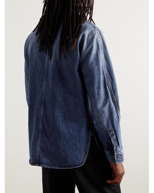 Givenchy Blue Denim Overshirt for men