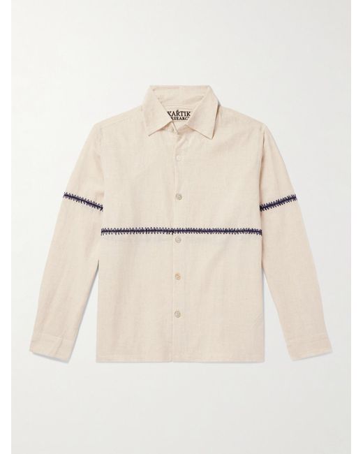 Camicia di Kartik Research in Natural da Uomo