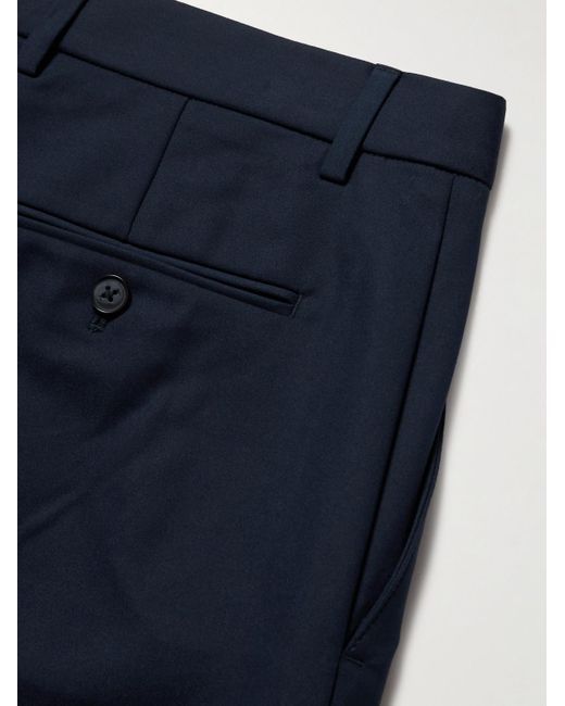 Club Monaco City Dress gerade geschnittene Hose aus einer Baumwollmischung in Blue für Herren