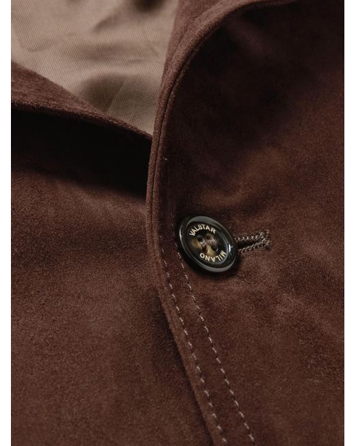 Ino Suede Jacket di Valstar in Brown da Uomo