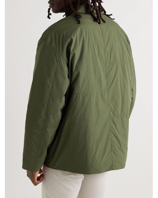 FRAME Green Padded Shell Jacket for men