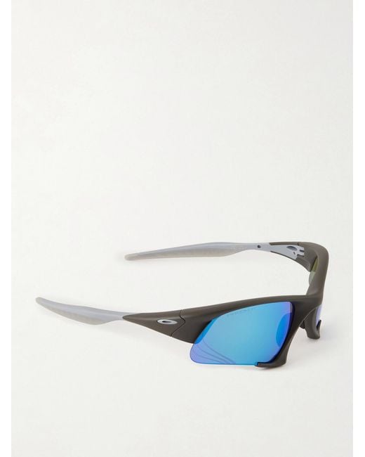 Oakley Blue Suture Jacket Acetate Sunglasses for men