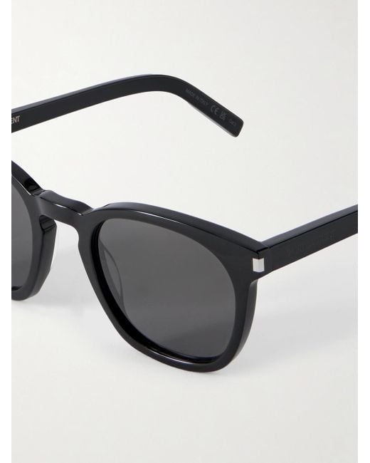Saint Laurent Black Sl 28 D-frame Acetate Sunglasses for men
