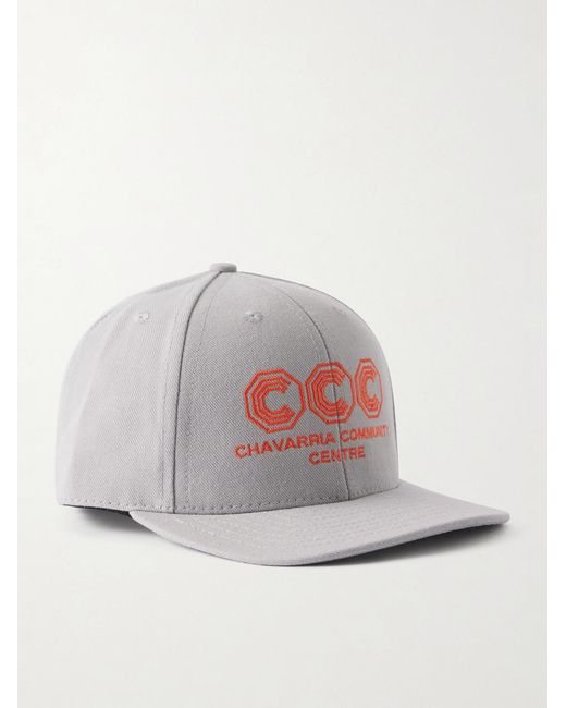 Willy Chavarria Gray Ccc Community Center Twill Baseball Cap