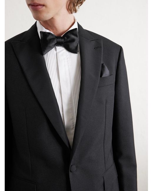 Kincaid No. 3 Wool And Mohair-Blend Tuxedo Jacket di Sid Mashburn in Blue da Uomo
