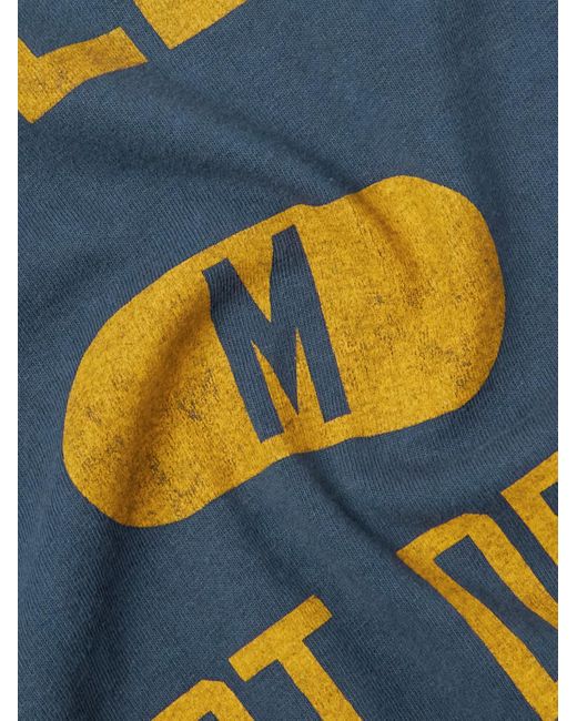 GALLERY DEPT. Blue Art Dept Logo-print Cotton-jersey T-shirt for men