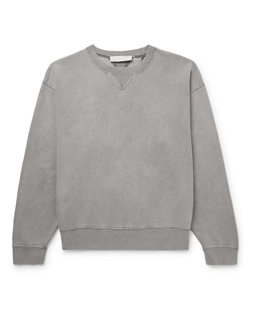 Our Legacy Gray Perfect Cotton-jersey Sweatshirt for men