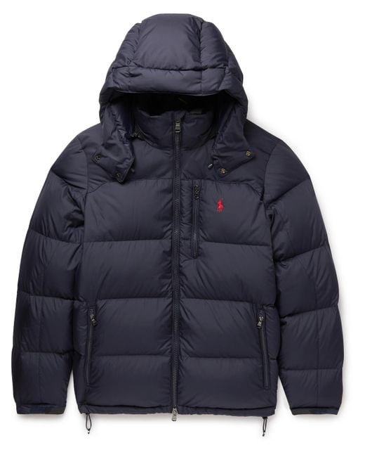 ralph lauren blue down jacket